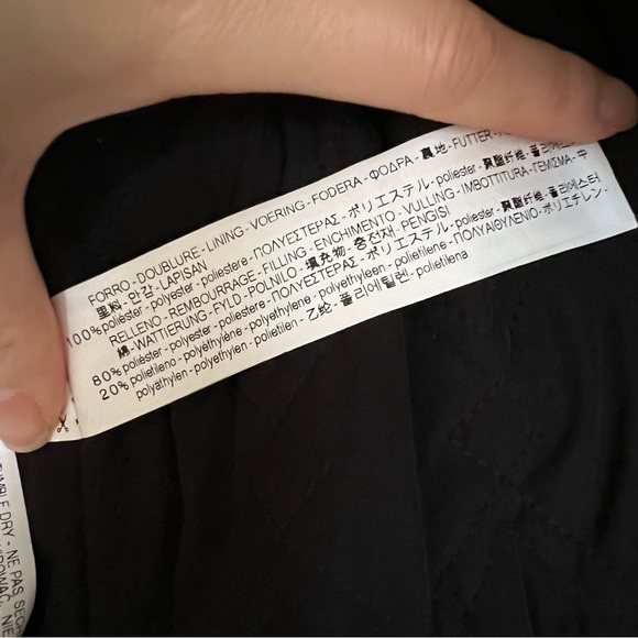 Zara Varsity Utility Patch Jacket Olive Green - Picture 7 of 7